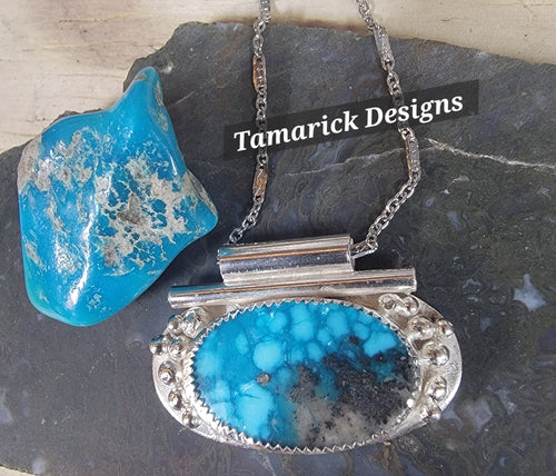 Morenci Turquoise in Pyrite SOLD