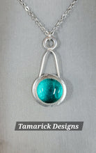 Moretti glass sterling necklace SOLD