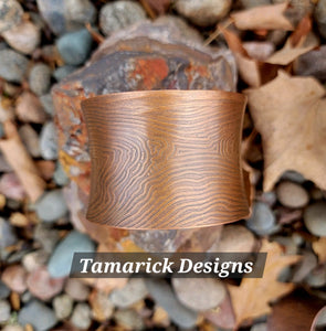 Copper Tree Ring Cuff Bracelet