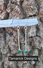Malachite Dangle Earrings