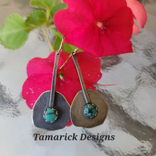 Hubei Turquoise Sterling Dangles