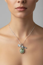 Saquaro Variscite Sterling Necklace