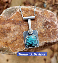 Hubei Turquoise and Sterling Necklace