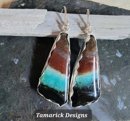 Opalwood Sterling Earrings