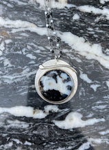 White Buffalo stone Sterling Necklace