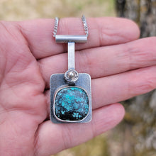 Hubei Turquoise and Sterling Necklace