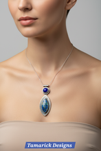 Azurite Chrysocolla Necklace
