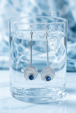 Blue Kyanite Dangle Earrings
