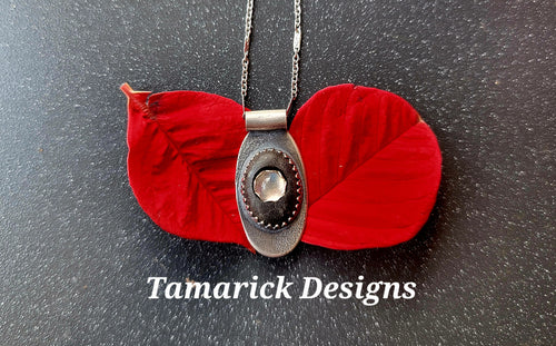 Great Lakes Basalt and Labradorite Necklace