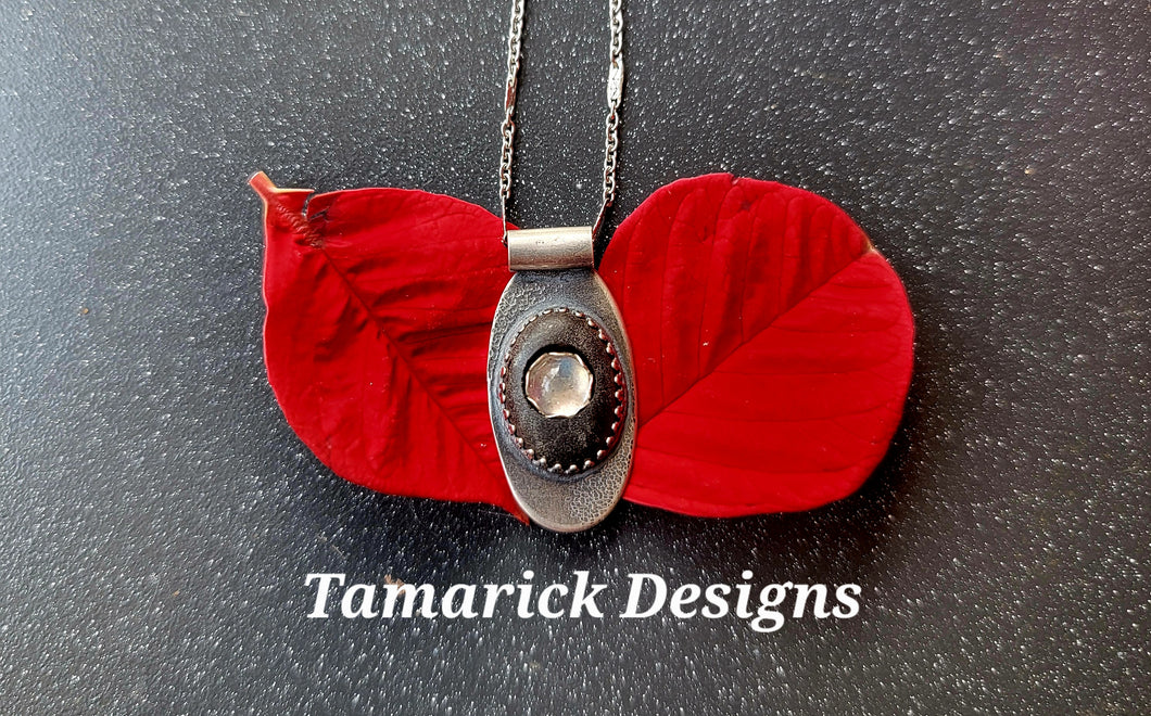 Great Lakes Basalt and Labradorite Necklace