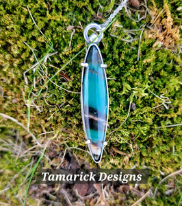 Opalwood Sterling necklace SOLD