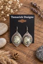 Saquaro Variscite Sterling Earrings