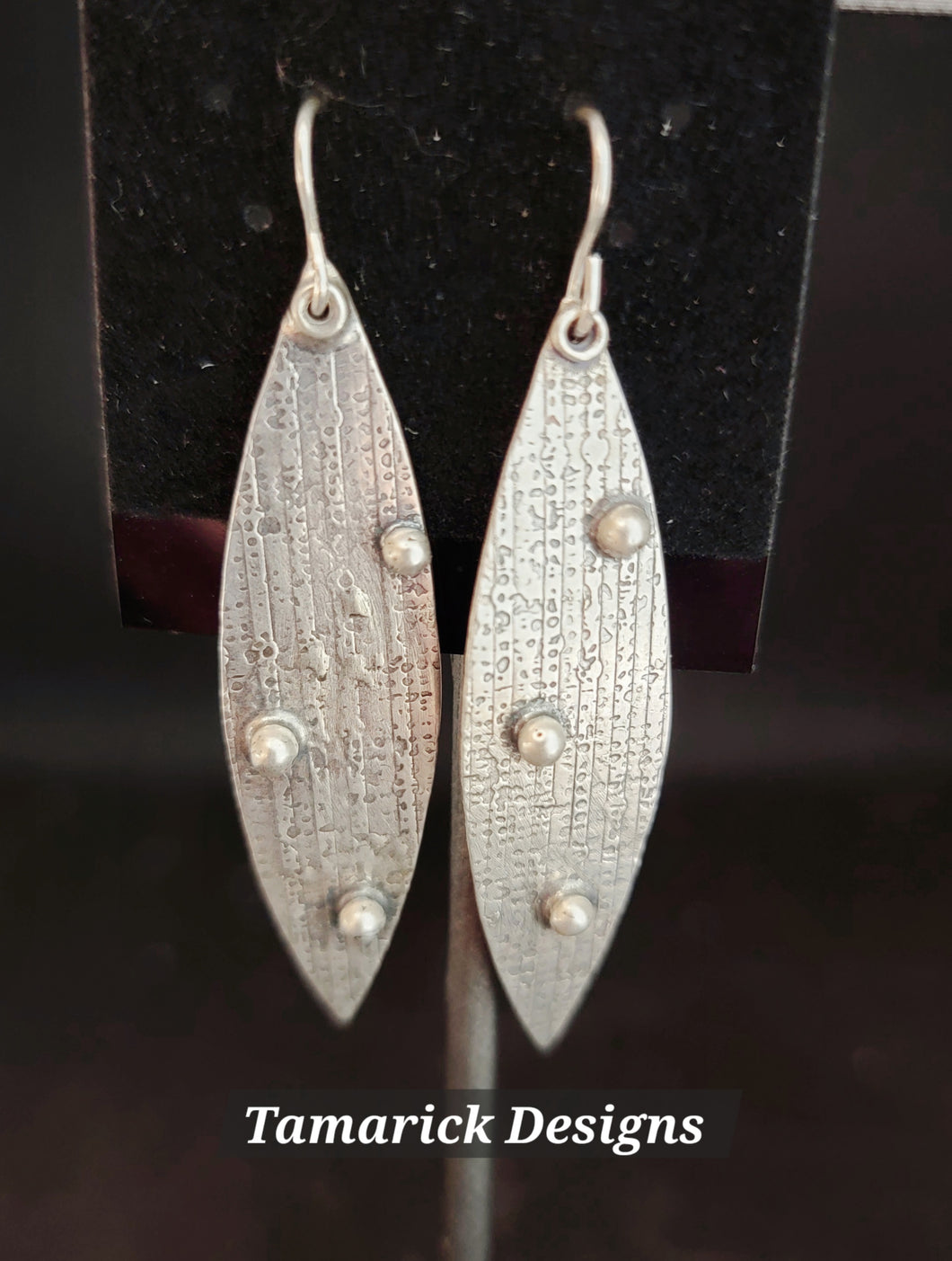 Marquee Sterling silver earrings SOLD