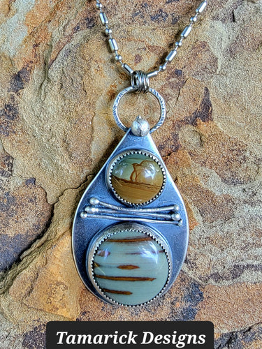 Owyhee Jasper Sterling Necklace