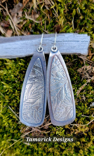 Sterling Silver Teardrop Earrings