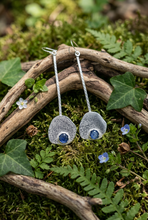 Blue Kyanite Dangle Earrings