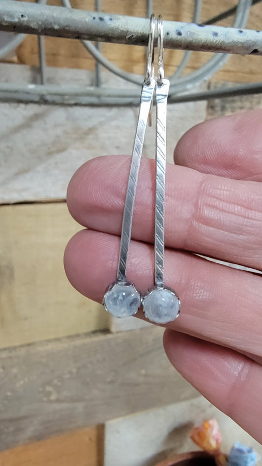 Moonstone and Sterling Silver earrings