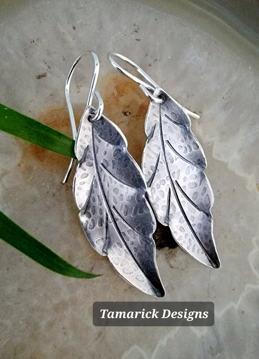 Leaf Sterling Earrings