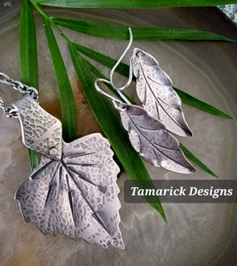 Leaf Sterling Earrings